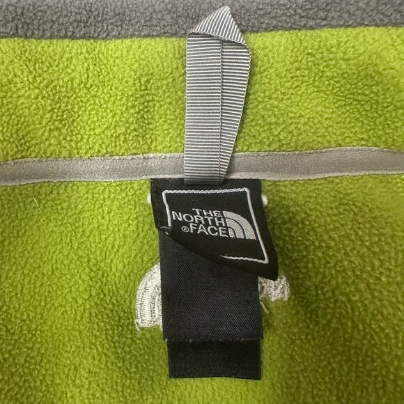 The North Face Vintage Fall 2007 Green Gray Fleece Jacket Size Large - Picture 3 of 8